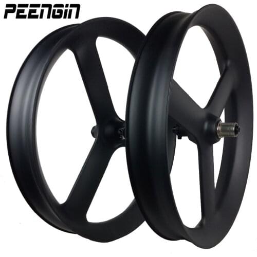 26er snow 3 spoke wheel carbon fat bike tri spoke wheelset 90x40mm tubeless thru axle hub front 135/150mm Rear 170/177/190/197mm