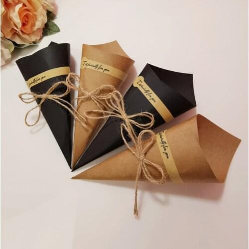 50pcs DIY Bouquet Kraft Paper Handmade Flower Gift Box Folding Card for Gift Package, Kraft Paper