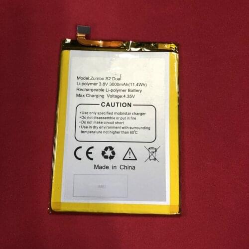 Battery 3000mah for Mobiistar Zumbo S2 Dual Cell Phone