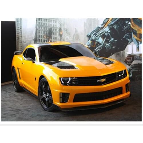 Full Round square Drill Diamond Painting Yellow car Diamond Embroidery Mosaic Cross Stitch Home Decoration Gift