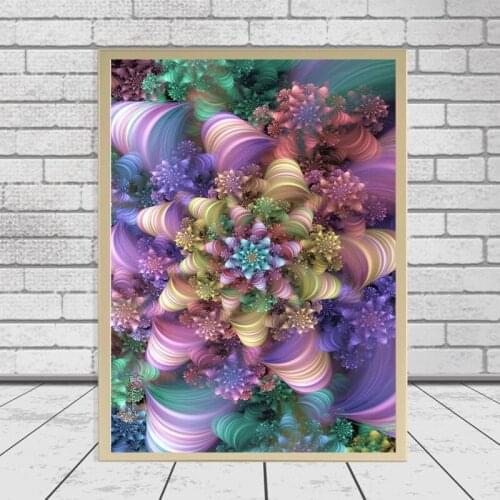 New Diamond Painting Mosaic Flowers Cross Stitch Full Drill Square Round 5d Embroidery Rhinestones Pictures Home Decoration P13