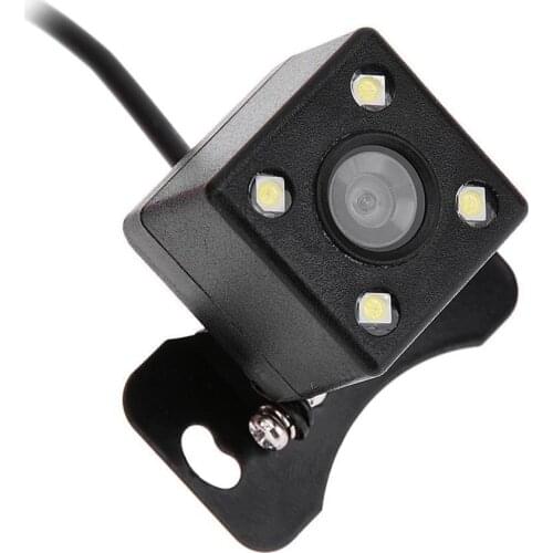 Car Rear View Camera 4 LED Night Vision Reversing Auto Video Monitor 170 HD Waterproof CCD Parking Degree M7E1