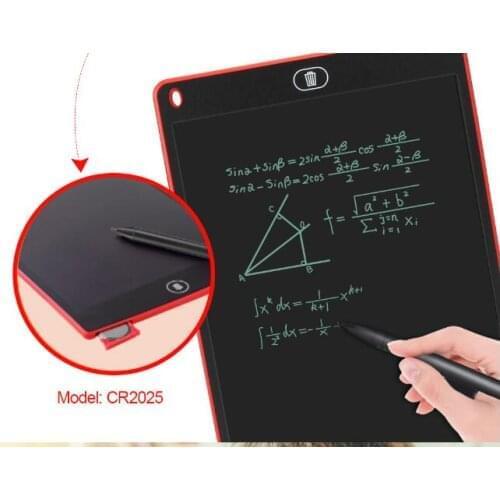 Fashion Tablet 12 Inch LCD Writing Drawing Board Pad Electronic Digital Notepad Erasable Reusable Notebook For Kid Child