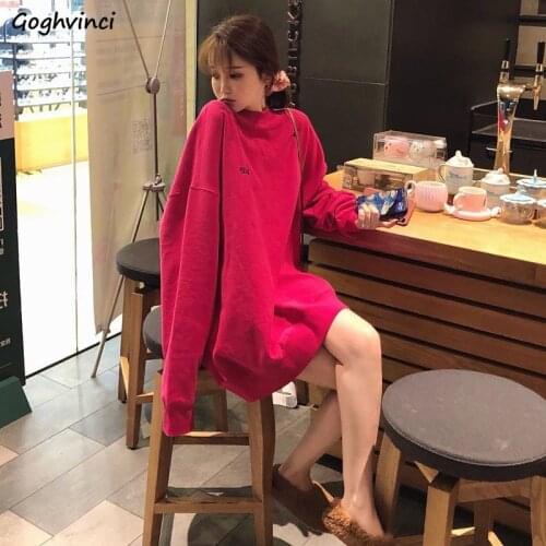 Women No Hat Hoodies Letter Print Long Casual Plus Velvet Sweet Elegant Baggy Ulzzang Korean Streetwear Oversize 3XL Ins Womens