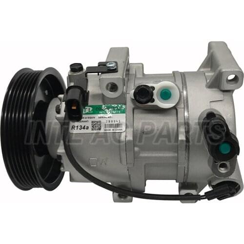 DVE13 AUTO A/C Compressor for for Hyundai Accent 1.6L KIA RIO 5512957 6512957 7512957 276074 TEM276074 2022078 140589NC C2645R