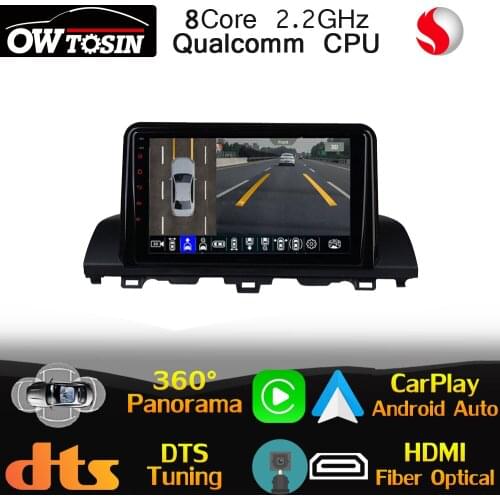 Qualcomm CPU Android Car Multimedia Player For Honda Accord 10 CV 2017-2021 Radio GPS Navi 360 Panoramic 4G LTE DTS HIFI Stereo