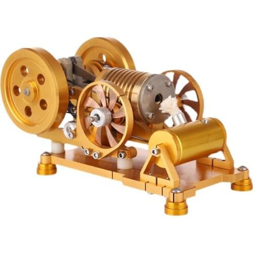 Engine model high-power fire-absorbing steam alcohol external combustion thermal power toy adult ornaments