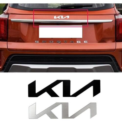 Hood Sticker For KIA Middle Grill Sticker Car Trunk Sticker For KIA SPORTAGE Optima Reed Rio Stinger Soul Forte K9 K5 KX5 KX3 K3