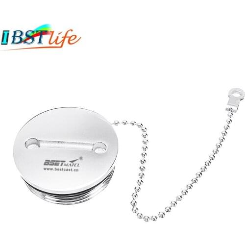1.5 inch Marine Grade Stainless Steel Deck fill filler Cap Fuel Water with rubber gasket Sealing Boat Replacement Accessories