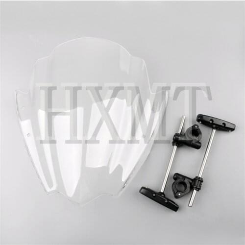 New For Yamaha FZ1 FZ1N FZ6 S2 FZ8 2006-2014 Motorcycle motorbike Street Bikes Handlebars Windshield WindScreen