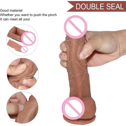 New Modeled on Real Skin Feeling Penis Super Big Dildo With Suction Cup Sex Toys For Woman Sex Product Female Masturbation Cock