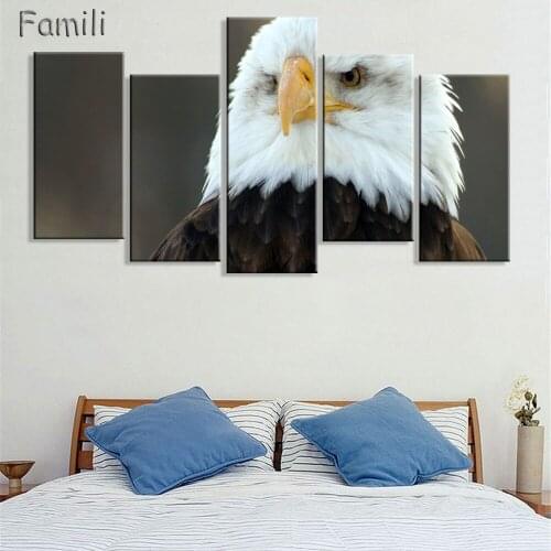 Eagle Flying Canvas Painting Animal Wall Art Poster Modern Jokul Gift Wall Pictures For Living Room Christmas Posters And Prints