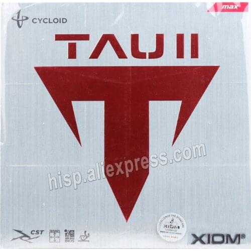 Original XIOM TAU 2 table tennis rubber 79-015 made in Germany shaped offensive loop ping pong game XIOM rubber