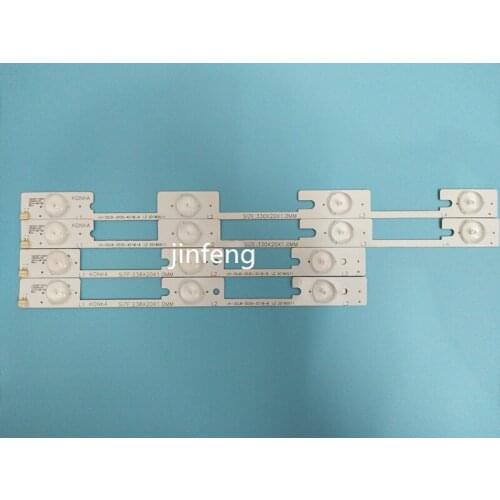 Original 16 PCS(8X4 LEDS+8X3 LEDs) LED backlight bar for KONKA LED32F1100CF 35019911 35019908