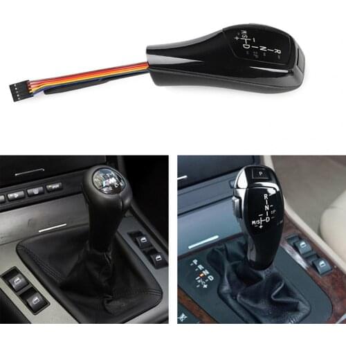 Gear Shift Knob Anti-scratch Automatic ABS Sweatproof Shifter Adapter for BMW Left Hand Drive Car Accessories