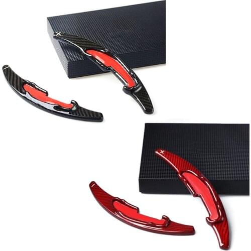 For BMW 2014 - 2016 M2 M3 M4 M5 M6 X5M X6M Carbon Fiber Steering Wheel Shifer Shift Paddle Extension M6 2013 - 2016 2014 2015