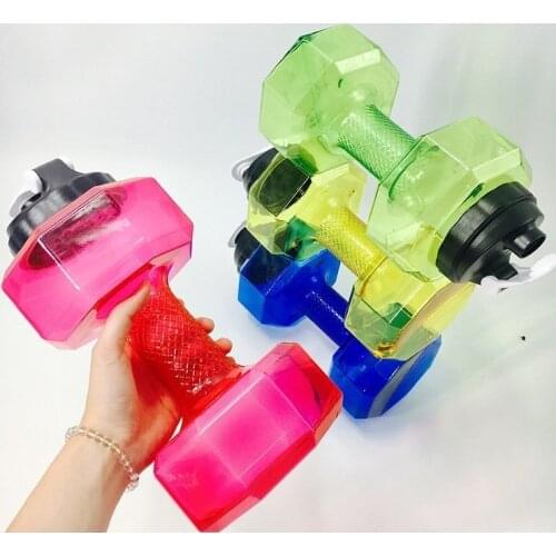 2.2L Dumbbell Weights Musculation Exercise Equipment Halters Water Dumbbells Kettle Fitness Sport Mancuernas Home Gym Corssfit
