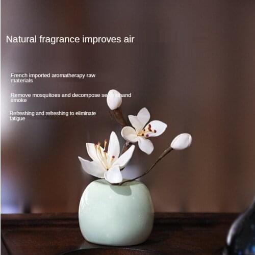 30ml Dry Flower Aromatherapy Air Fresher Essential Oil Flameless diffuser Household Fragrance Perfume Set Home Decoration