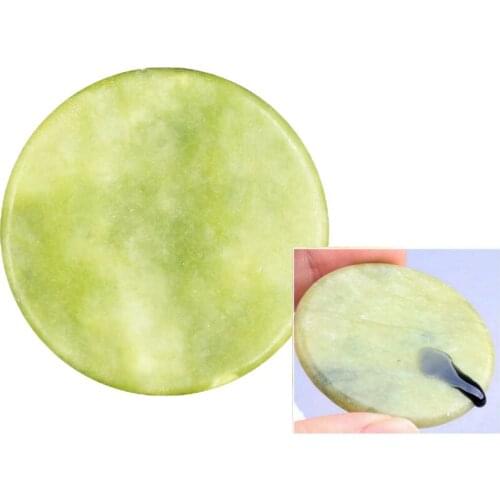 5 Pieces Eyelash Glue Jade Gasket Lash Glue Grafting Eyelash Adhesive Pallet Pad Stand Holder Artificial Stone Lash Glue Tool