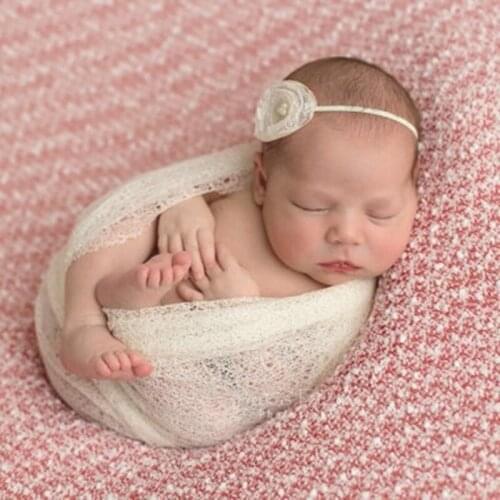 50*160cm Stretch Knit Wrap Newborn Photography Props Baby Kids Rayon Wraps Maternity Scarf Hammock Swaddlings Women Shawl