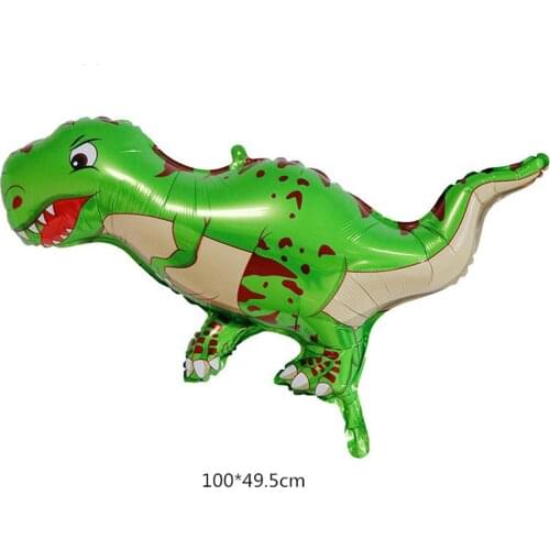 Aluminum Film Dinosaur Balloon Party Theme Decoration For Childrens Birthday Party Decoration Toy Gift