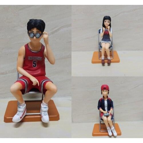 Anime Slam Dunk Akagi haruko Kogure Kiminobu Inoue Ayako PVC Action Figure Collectible Model doll toy 20cm