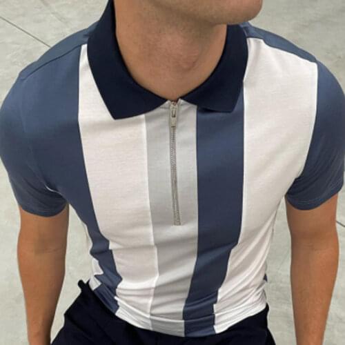 ELSVIOS Short Sleeve Polos For Men