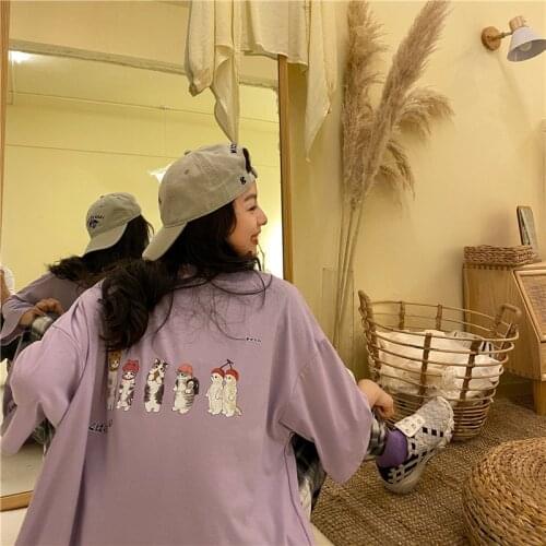 Harajuku Japanese Kawaii Womens Tshirt For Girls 2021 Vintage Lgbt Grunge Clothes Urban Kpop Korean Clothing Friend Goth Top