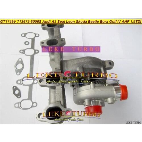 GT1749V 713672-5006S 713672 Turbo Turbocharger For AUDI A3 For Seat Leon Skoda Beetle Bora Golf IV AHF ALH AJM 1.9L TDI