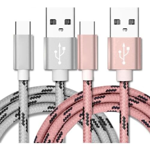 USB Type C Fast Charging Line For huawei P10 P20 Pro lite Xiaomi mi 8 6x SE 5 mia1 a2 25/100/200 cm Long Data Sync Line