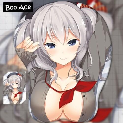 Kantai Collection-Kashima Anime 3D Oppai Mouse Pad Wrist rest