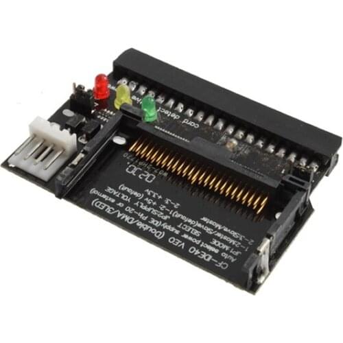 Hot selling New arrival CF TO IDE Compact Flash CF to 3.5 Female 40 Pin IDE Bootable Adapter Converter Card High Quality