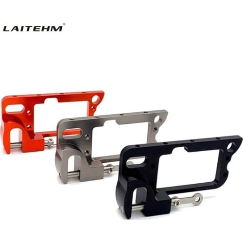 Lightweight Aluminum Throw Device Switch Servo Dispenser Drone Thrower Adapter Air Dropping System for MG995 Servo 25T Servo Arm