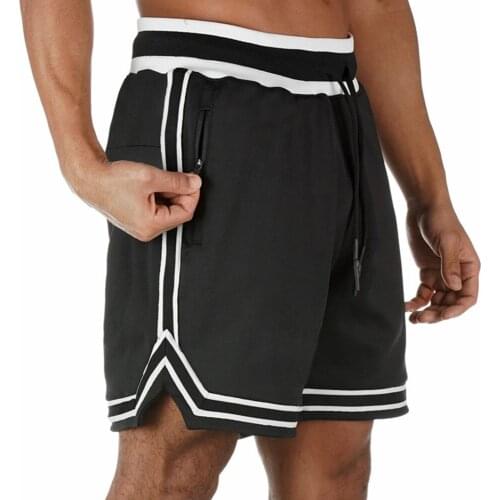 Summer new style sport shorts Men Basketball training quick-drying Mesh pants 5 points pants straight loose Track short Pants