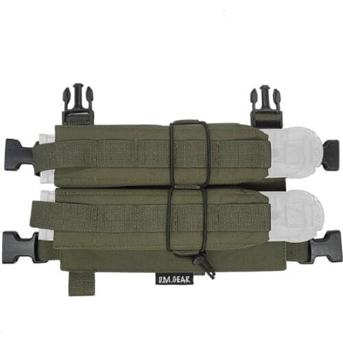 Outdoor Tactical Vest multi-function For P90 double Magazine Pouch MOLLE tape system Magazine Accessories