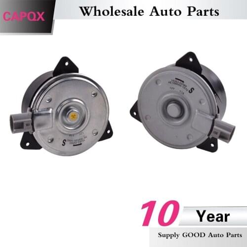 CAPQX Left & Right Radiator & A/C Condersen Cooling Fan Motor FOR RAV4 6ZRFE 5ARFE 2013 2014 2015 2016 16363-0V380 16363-0V390