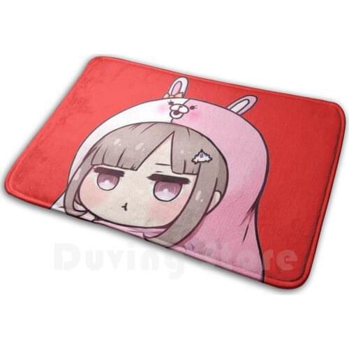 Danganronpa Nanami Waifu Chibi Soft Non-Slip Mat Rug Carpet Cushion Danganronpa Chibi Anime Video Game Makoto Naegi Junko