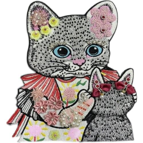 New Embroidery 3D Animal Patch Clothing Accessories Clothes Decoration DIY Hand Sewing Tools