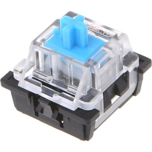 2021 New 10Pcs 3 Pin Mechanical Keyboard Switch Blue for cherry MX Keyboard Tester Kit