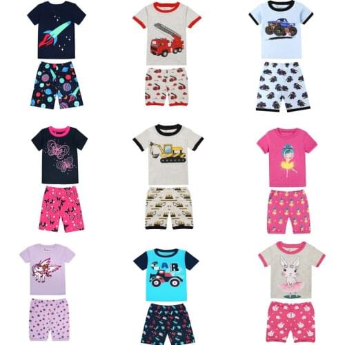 Clearing Children 100 Cotton high Quality Pajamas Sets Kids Pyjamas Sets Boys and Girls Pijamas Children Pyjamas Kids Clothing