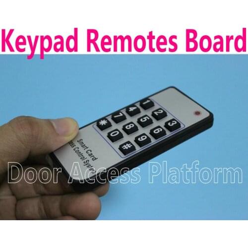 Keypad button Remote controller board for RFID door access controller machine,Push Exit Button For Access Control system pcb