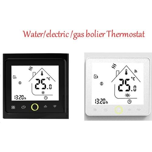 Thermostat Wifi /No/Modbus Water/Electric Heating /Gas Boiler Thermostat Black/White Programming Room Temperature Controller