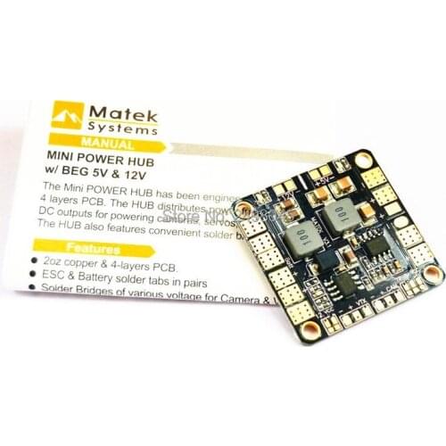 V3.1 Mini Power Power Distribution Board PDB with BEC 5V & 12V for Quadcopter Multicopter