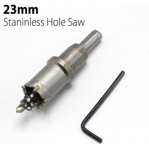 High Quality 23mm 0.91" Hard Alloy Metal Hole Saw Core Drill Bit Drill Bit for Metal Working Universal Type
