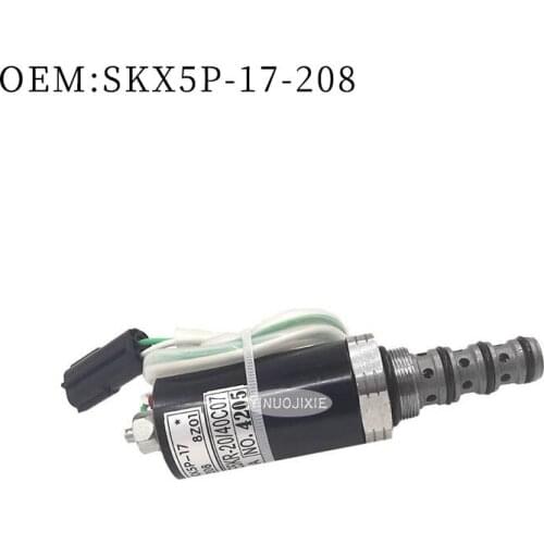Kawasaki hydraulic solenoid valve is suitable for SK200-3 DH200-7 R200/220-5 EC210 CLG922/925 models OEM: SKX5P-17-208