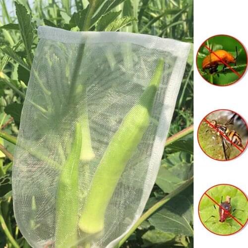 Protective Net Dustproof Cover Plant Bag Drawstring Greenhouse Light And Soft Fabric Durable Insect-proof