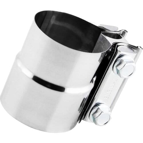 2.25'' to 2.5" Stainless Steel Exhaust Clamp Stepped Lap Joint Clamp