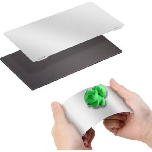 196*126mm Spring Steel Sheet Plate Light Cured Magnetic Steel Film LCD Photosensitive Resin Platform Panel 3D Printer Accessory