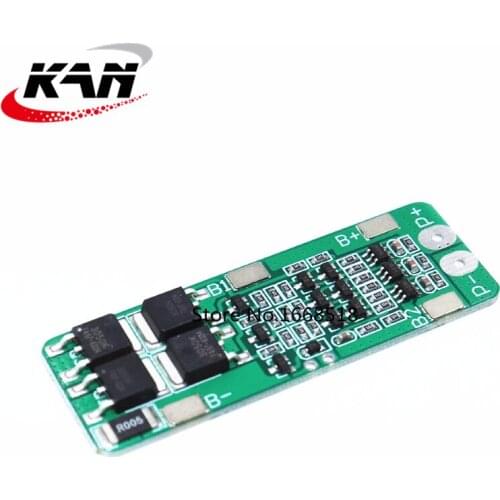 3 series 11.1V 12V 12.6V 18650 lithium battery protection plate 20A starting current drill