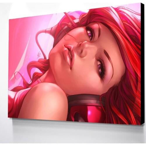 Diamond embroidery cartoon girl diy diamond painting full square diamond mosaic paintings by numbers exquisite giftZP-3054